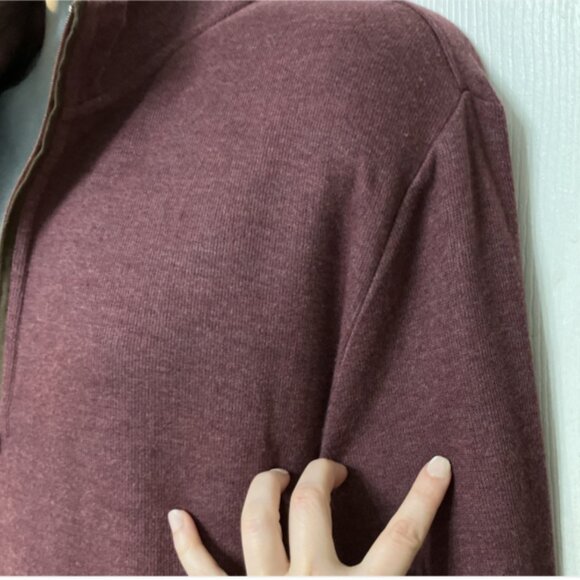 Joseph Abboud Men's 1X Long Sleeve Zipper Classic fit Collared Sweater Top - Picture 9 of 16